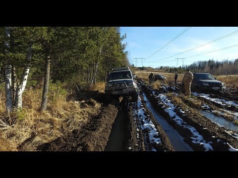Видео: TLC 78, Chevrolet Niva, MMC Pajero, Hover H5,  Hyundai Terracan, УАЗ Патриот
