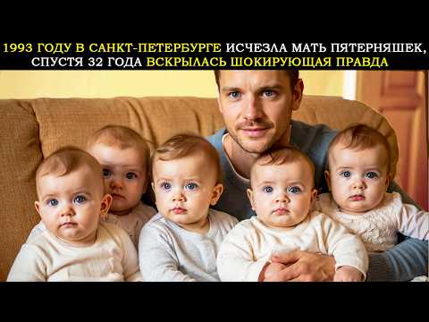 Видео: В 1993 Году в Санкт-Петербурге Исчезла Мать Пятерняшек – Спустя 32 Года Правда Потрясла Всех!