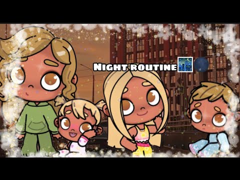 Видео: Вечерняя рутина🌑🌃Night routine🫧🌃Начались каникулы в школе🥳