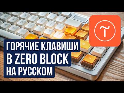 Видео: Самое подробное и понятное видео по горячим клавишам в Zero Block на Tilda