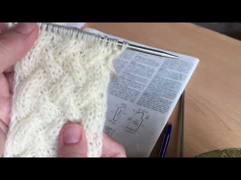 Видео: ШИРОКАЯ КОСА СПИЦАМИ! СХЕМА И ОПИСАНИЕ! УЗОРЫ СПИЦАМИ