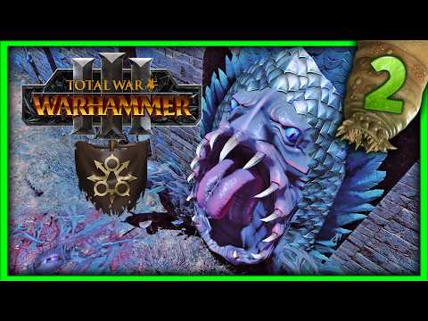 Видео: Тамурхан Total War Warhammer 3 прохождение сюжетной кампании (Войско личинок - Нургл) - часть 2