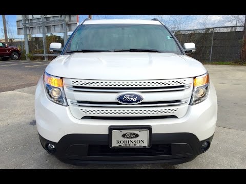 Видео: Полный обзор Ford Explorer Limited 2015 года / Запуск / Выхлоп
