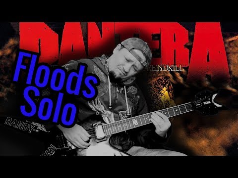 Видео: Воссоздаём АЛЬБОМНОE соло FLOODS - PANTERA!  Разбор и табы!