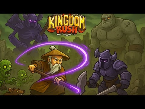 Видео: Kingdom Rush / Босс Лорд Блекберн / Замок Блекберн