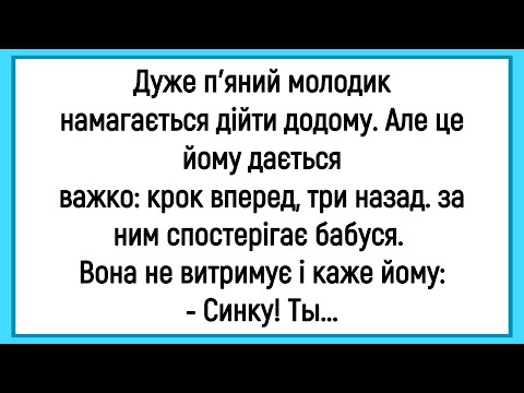 Видео: 🏡Як П'яний Молодик Намагався Додому Дiйти! Велика Добiрка Смiшних Анекдотiв! умор! Настрiй!