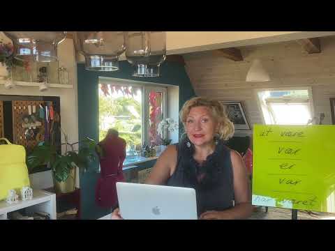 Видео: Учим датский: глагол "быть"