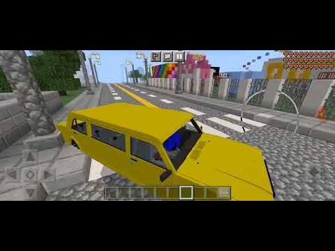Видео: мод на машины ВАЗ в Minecraft на телефон