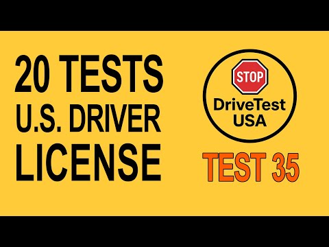 Видео: 🚗 Практический тест DMV №35 — Реальные вопросы для сдачи экзамена на водительские права 2025 года 🇺🇸