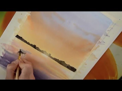 Видео: Мастер класс #6 Картина акварелью. Яхты.