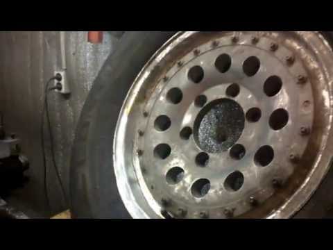 Видео: Ремонт литого диска в Липецке.(часть 2)