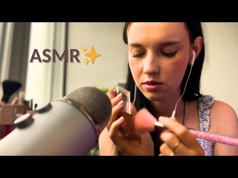 Видео: ASMR✨Мама накрасит тебя в школу🏫АСМР