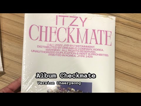 Видео: ||album checkmate||ver.Chaeryeong||распаковка||