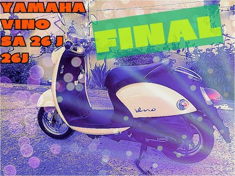 Видео: ЯМАХА ВИНО SA 26J-СНОВА НА ХОДУ/YAMAHA VINO SA 26J AGAIN ON THE GO