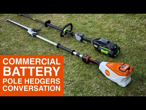 Видео: Разговор о коммерческом шесте Stihl и Ego Hedger