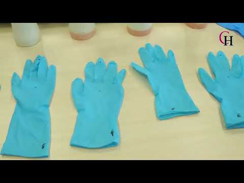 Видео: Цех по производству медицинских перчаток ОАО «СветлогорскХимволокно»