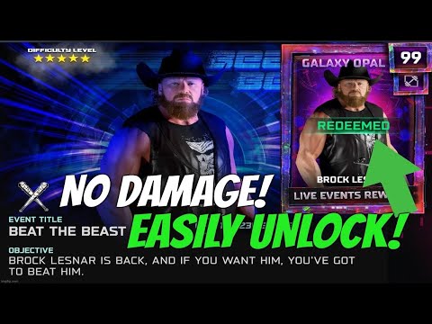 Видео: Легко откройте Брока Леснара! Гид по событиям в прямом эфире — WWE 2K25 MyFaction