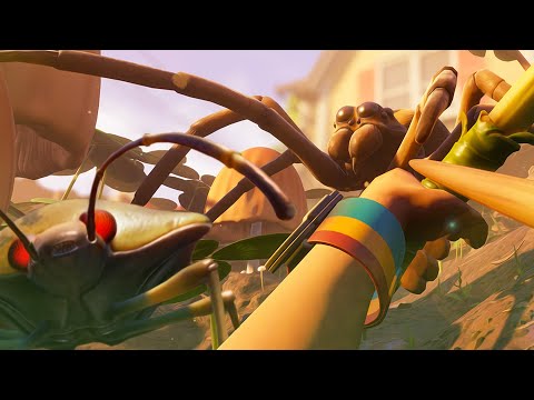 Видео: Их бы тапком... Grounded (4)