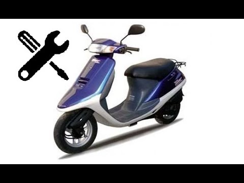 Видео: Ремонт скутера Honda Tact 24...