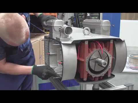 Видео: Замена графитовых лопаток в пластинчато роторных насосах