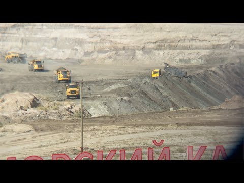 Видео: Приморский янтарный карьер, Калининградская область