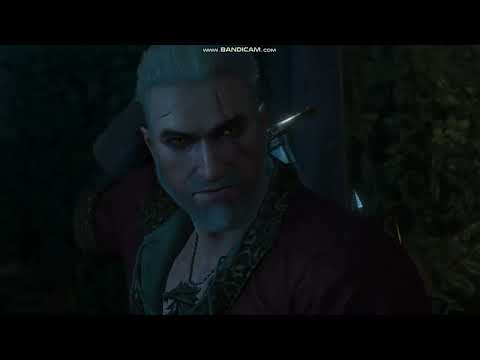 Видео: Первая встреча Геральта и Детлафа + первое появление Региса. Ведьмак 3: Кровь и Вино 