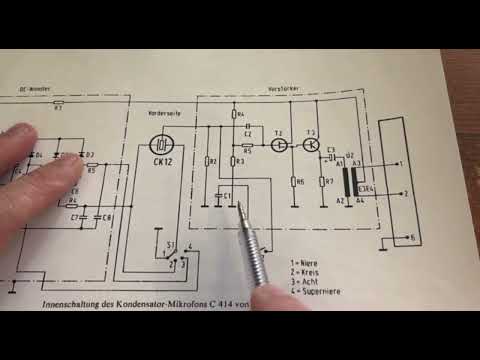 Видео: Конденсаторные микрофоны. Обзор схем.