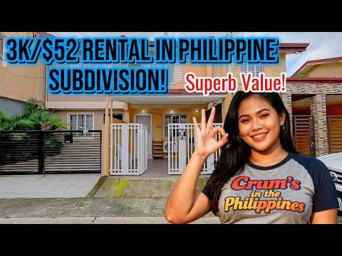 Видео: Аренда жилья на Филиппинах за 3000 песо/52 доллара! Превосходное соотношение цены и качества в го...