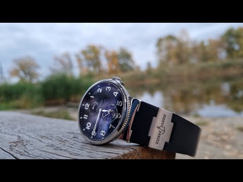 Видео: Ulysse Nardin Marine Chronometer - красивый дайвер, с которым нужно избегать воды.
