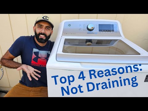 Видео: 4 основные причины, по которым ваша стиральная машина GE не сливает воду