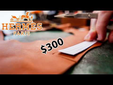 Видео: Этот ремешок никогда не растянется. Делаем роскошный ремешок для часов за 300 долларов из кожи He...