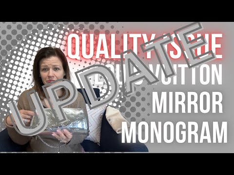 Видео: Обновление: проблема с качеством Louis Vuitton Mirror Monogram?! | Обзор и вопросы о лыжной колле...