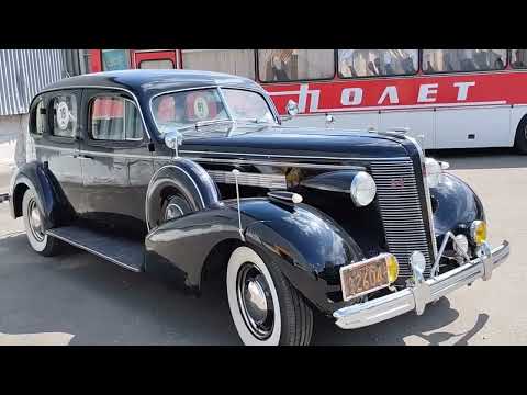 Видео: Buick Roadmaster '1937.  Обзор модели  и небольшой тест драйв.