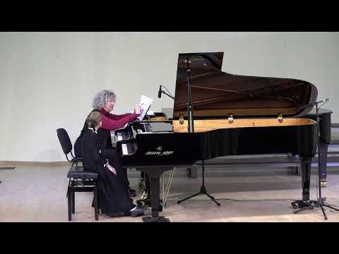 Видео: Устинья Мищенко,10 лет,мастер-класс Миры Марченко,ДМШ им. Ф. Листа