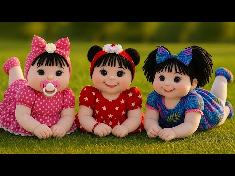 Видео: 😍Удивительные малыши/❤️Как сделать 3 разных куклы из носков/🎉Любимая игрушка детей
