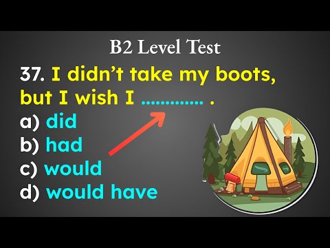Видео: 40/60 = уровень B2 🤩 | тест по грамматике английского языка для определения твоего уровня (сложный)