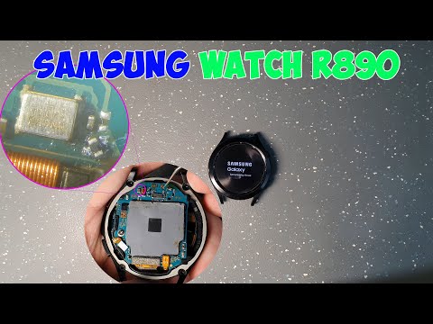 Видео: Ремонт Samsung SM-R890 (watch 4 classic) после попадания влаги