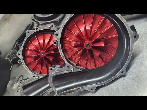 Видео: Компрессор 300x RXP-300 RXT-300 GTX-300 опять ремонт гидроцикла