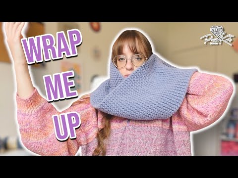 Видео: Просто вяжу шарф | Видеоблог PassioKnit