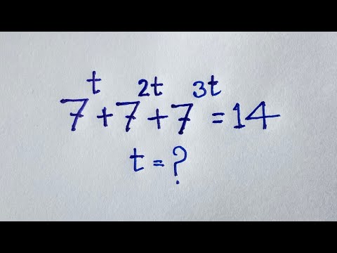 Видео: Только 10% учеников решают эту задачу экспоненциальной математической олимпиады | 7^t +7^2t +7^3t...