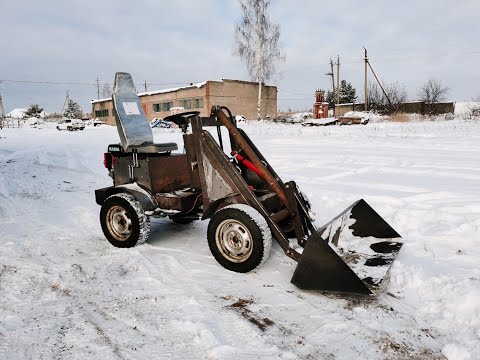 Видео: Доработка минипогрузчика.