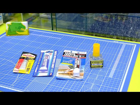 Видео: Клей для прозрачных деталей в сборных моделях.