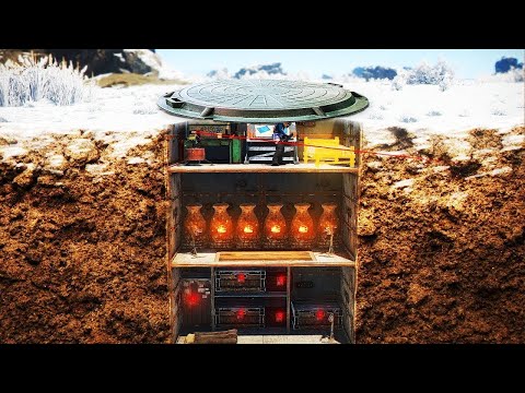 Видео: Біздің ЖЕР АСТЫ ҚҰПИЯ УЙІМІЗ | Rust ft.@Leon_Ruster