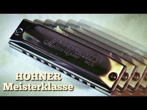 Видео: Губная гармошка "Meister klasse" Hohner обзор!!!