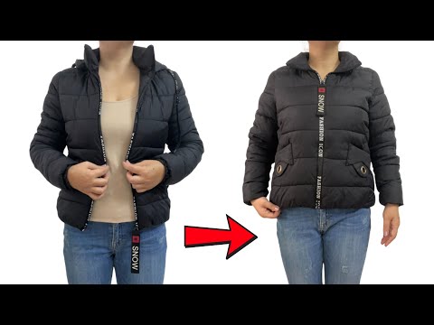 Видео: Решите проблему «Нет подходящей ткани»: расширение пуховика на +20 см