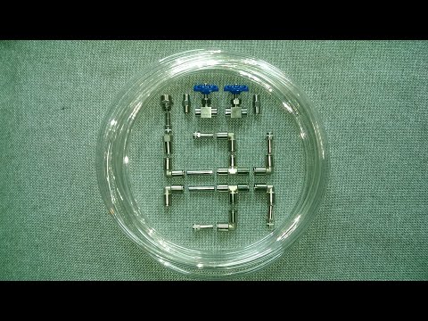 Видео: Система подачи и дренажа охлаждающей жидкости СПД ОЖ (сантехкомплект для самогонного аппарата)