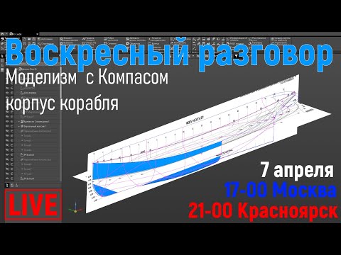 Видео: [ТС] Воскресный разговор. Моделизм с Компасом. Корпус корабля.