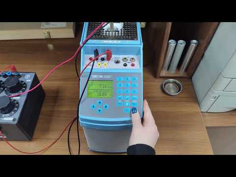 Видео: Калибровка датчика температуры