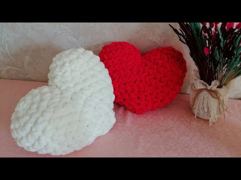 Видео: БЕЗ ИСПОЛЬЗОВАНИЯ СПИЦ 💥ALİZE PUFFY С СЕРДЦЕМ ❤️ ПОДУШКА #ALİZEPUFFY #PUFFYHEARTMAKING