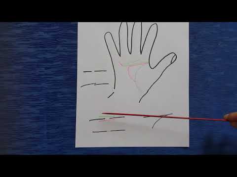 Видео: Разрывы и замещения линии головы. Часть 5. Хиромантия